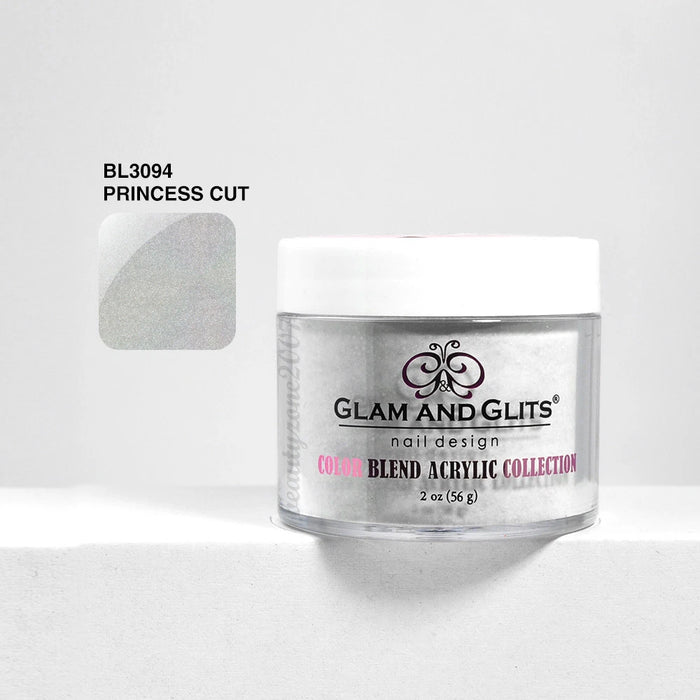 Glam and Glits Color Blend Nail Powder BL3094 - Princess Cut 2oz