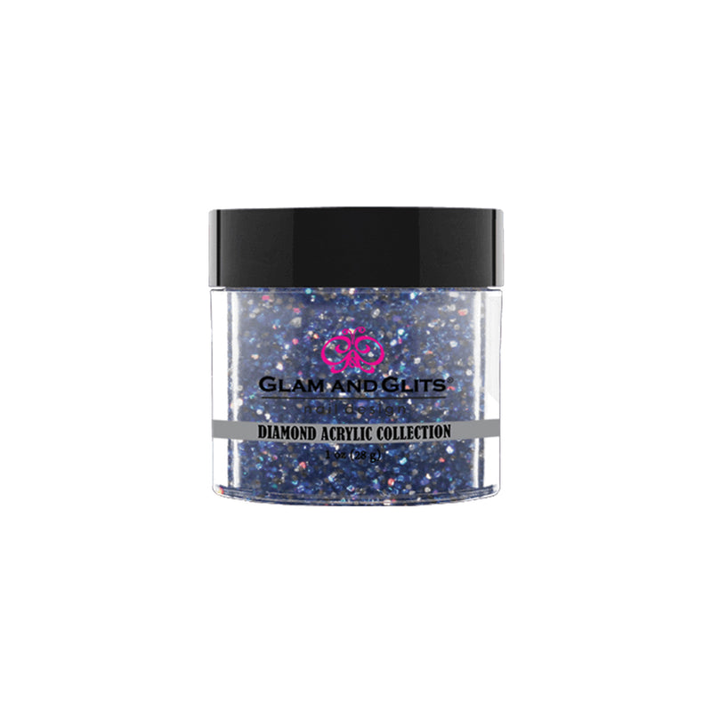 Glam & Glits - Diamond Acrylic Powder - 53 Jet Set 1 oz