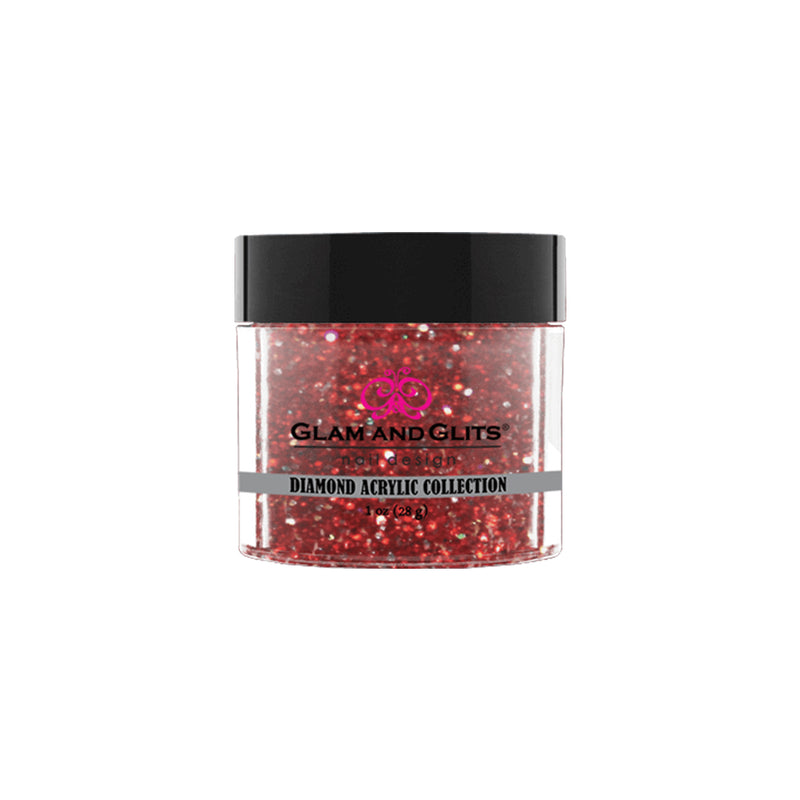Glam & Glits - Polvo acrílico diamante - 55 Geisha 1 oz