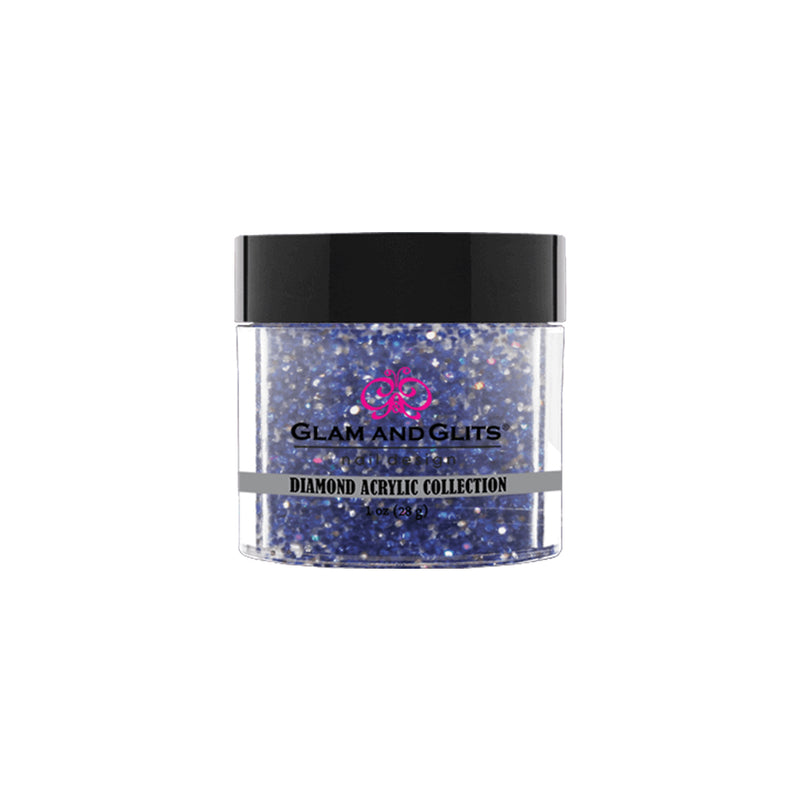 Glam & Glits - Diamond Acrylic Powder - 63 Midnight Sky 1 oz