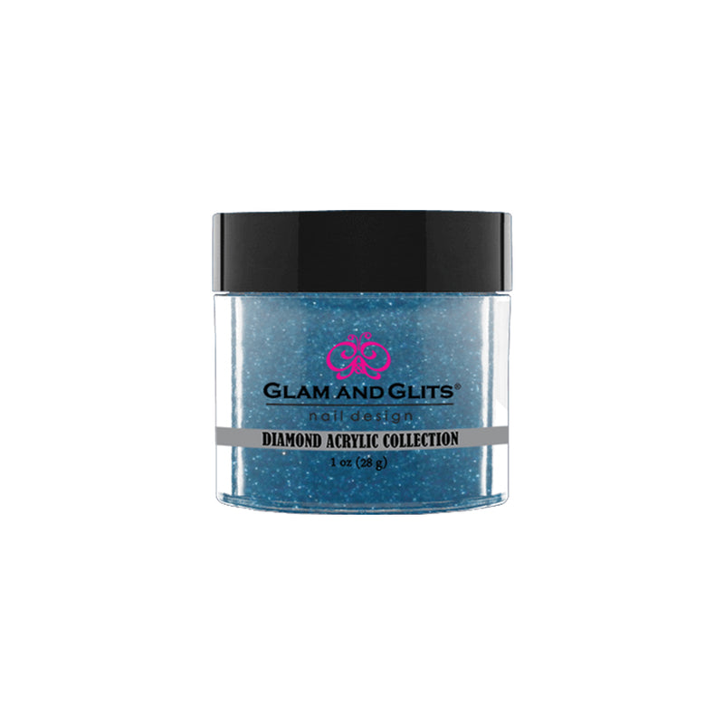 Glam & Glits - Diamond Acrylic Powder - 84 Deep Blue 1 oz