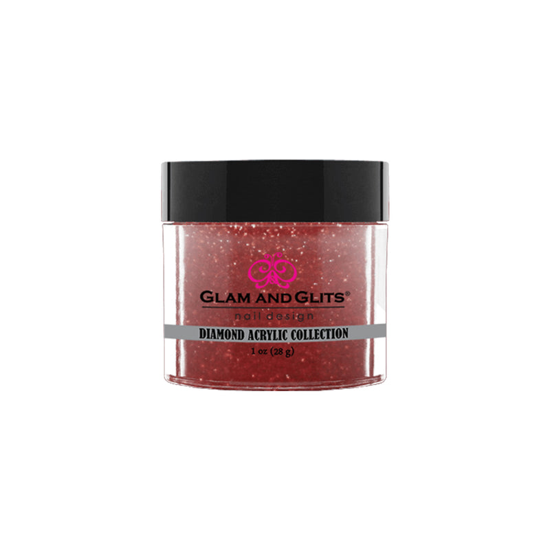 Glam & Glits - Diamond Acrylic Powder - DA89 Ruby Red 1oz