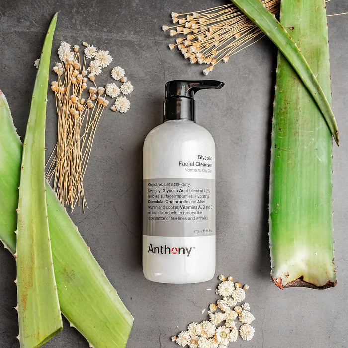 Anthony - Glycolic Facial Cleanser 16 oz