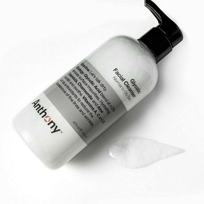 Anthony - Glycolic Facial Cleanser 16 oz