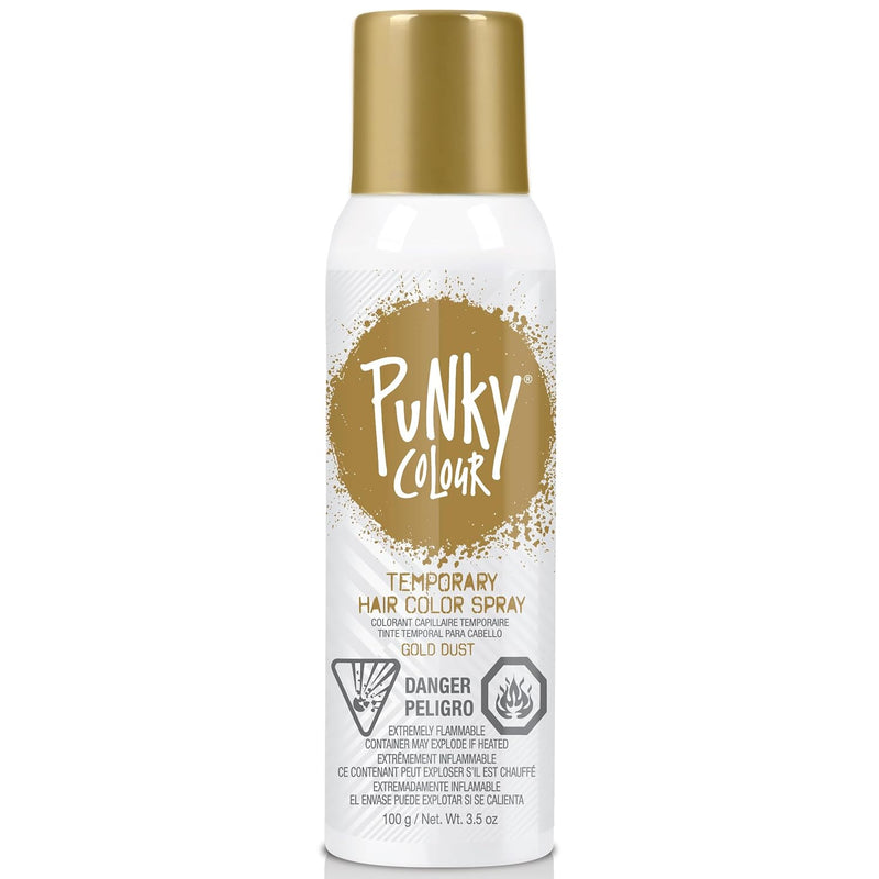 Punky Colour - Temporary Hair Color Spray - Gold Dust 3.5 oz