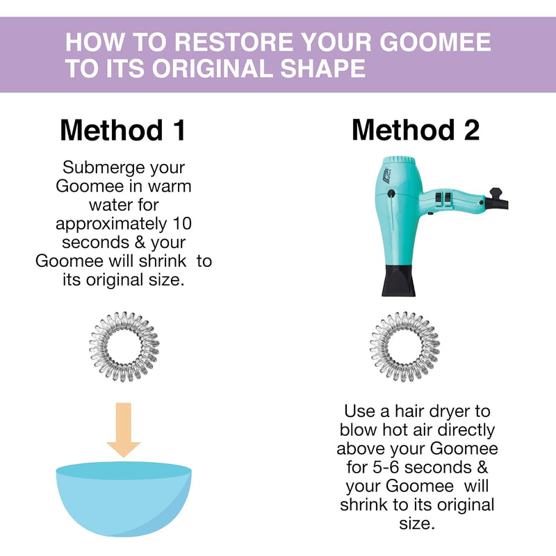 Goomee - Original The Markless Hair Loop - Peach Paradise (2 Pack)