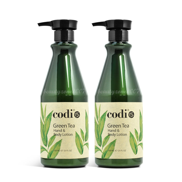 Codi - Hand & Body Lotion - Green Tea 25 oz (2 Pack)