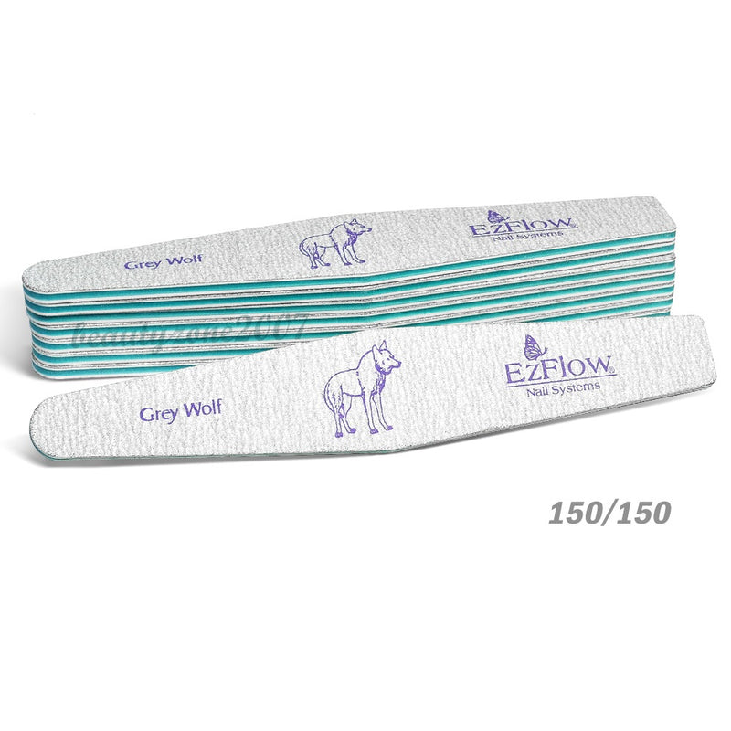 EzFlow - Grey Wolf Nail Files 150/150 (2 Pcs)