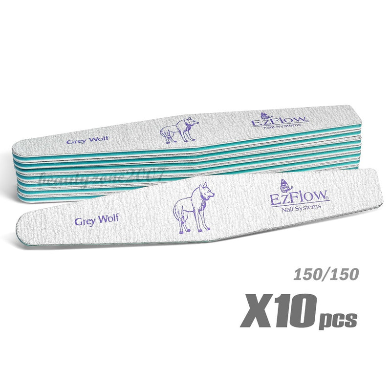 EzFlow - Nail Files - Grey Wolf 150/150 (25ct)