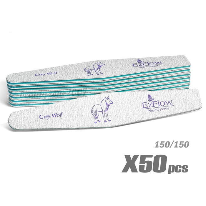 EzFlow - Grey Wolf Nail Files 150/150 (50ct)
