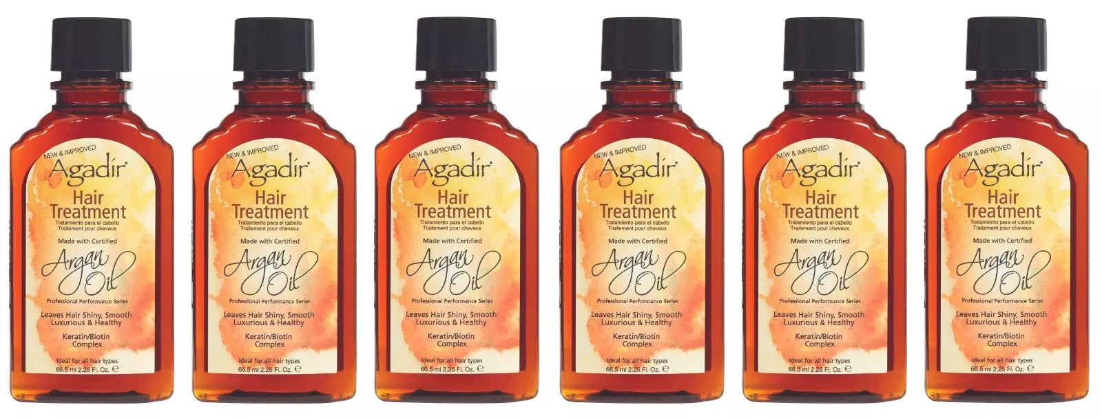 Agadir - Argan Oil Hair Treatment 2.25oz (6 Pack)