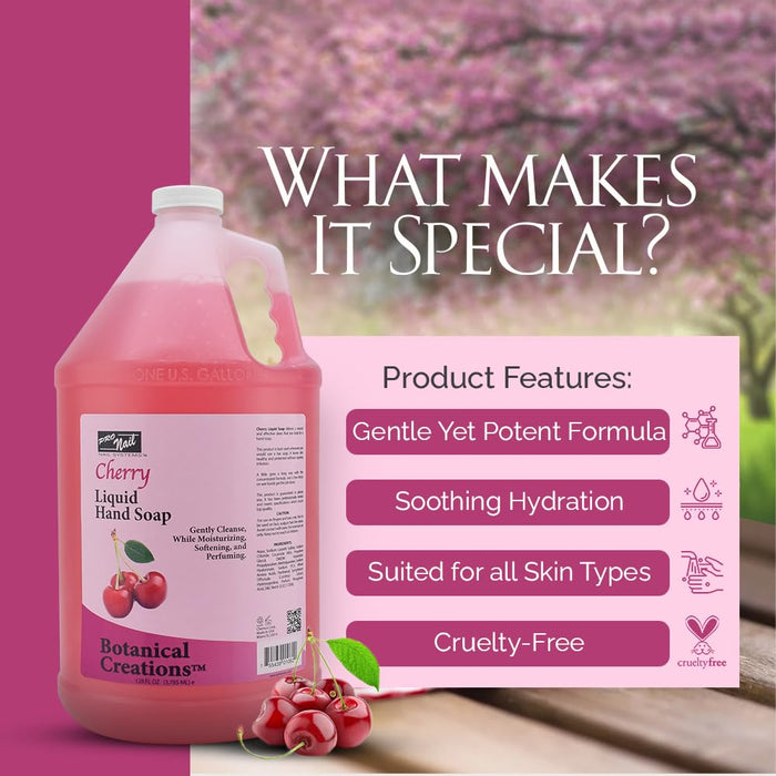 ProNail - Liquid Hand Soap - Cherry 128 oz