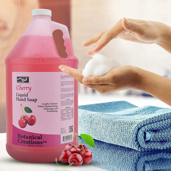 ProNail - Liquid Hand Soap - Cherry 128 oz