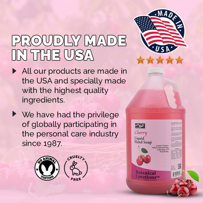 ProNail - Liquid Hand Soap - Cherry 128 oz