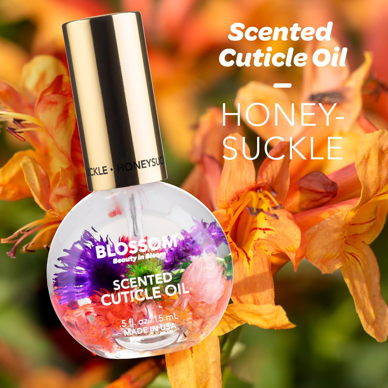 Blossom - Cuticle Oil - Honeysuckle 0.5 oz (2 Pack)