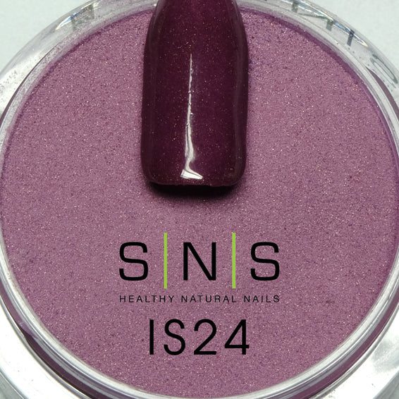 SNS Dip Powder - IS24 Paint It Plum 1oz