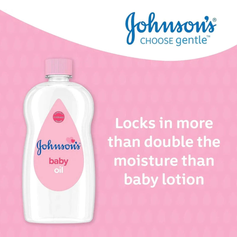 Johnson's - Baby Oil 10.2 oz (300ml) (3 Pack)