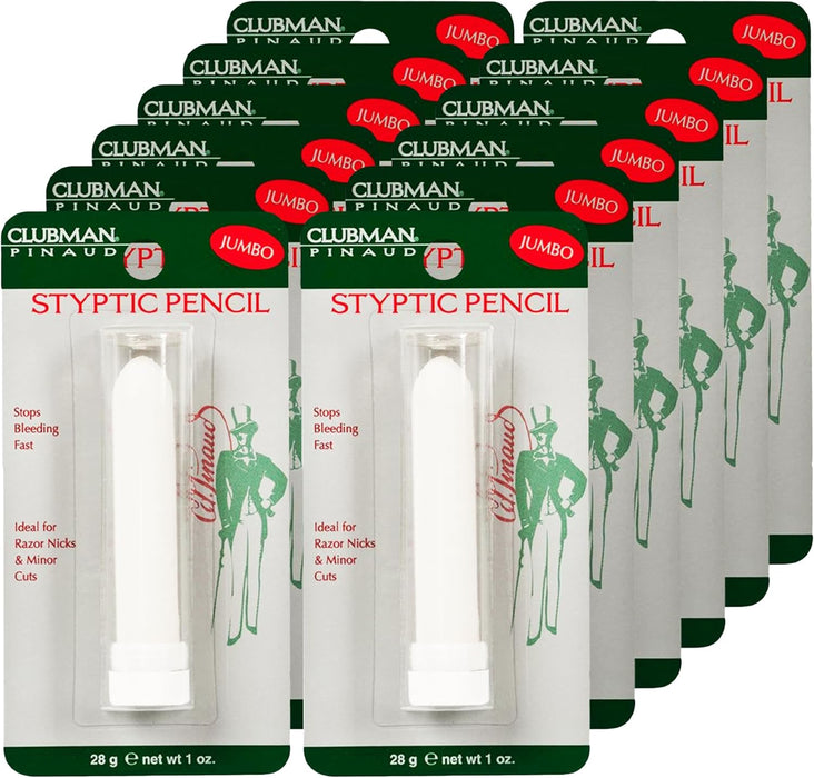 Clubman - Jumbo Styptic Pencil (12 Pack)