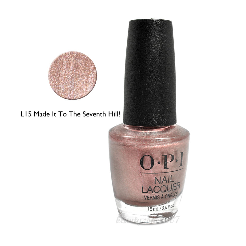 Esmalte de uñas OPI - L15 ¡Llegó a la Séptima Colina! 0.5 fl oz
