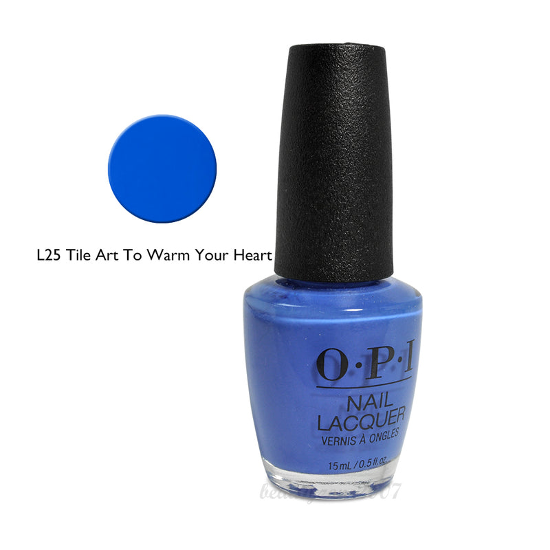 Esmalte de uñas OPI - L25 Tile Art To Warm Your Heart 0.5 fl oz
