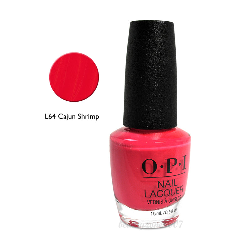 OPI Nail Lacquer - L64 Cajun Shrimp 0.5 oz