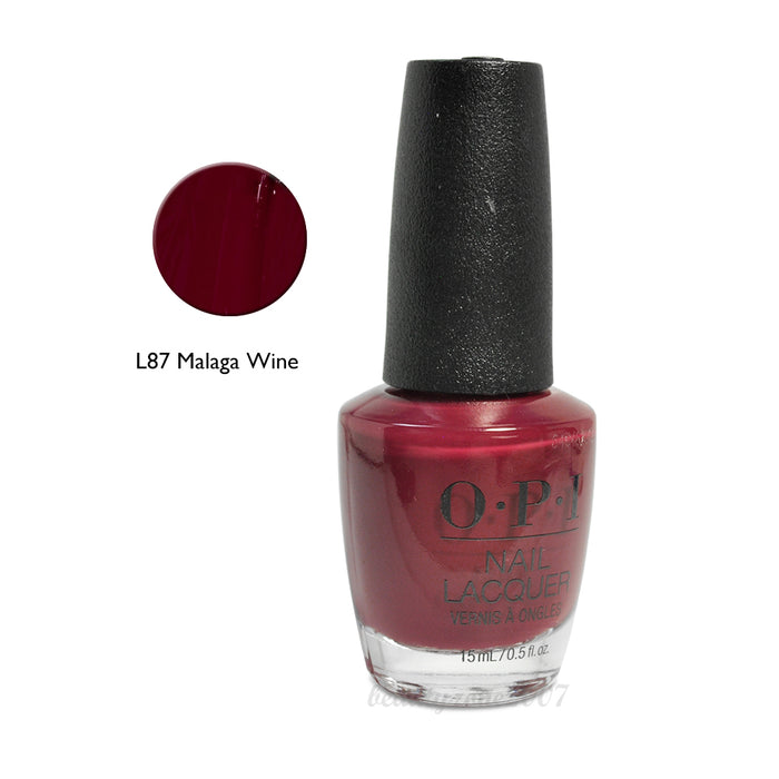 OPI Nail Lacquer - L87 Malaga Wine