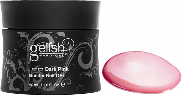 Gelish - LED Hard Builder Gel - Dark Pink 1.6 oz