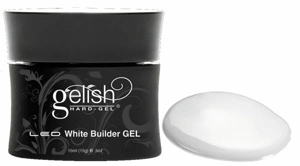 Gelish - LED Hard Builder Gel - White 1.6 oz