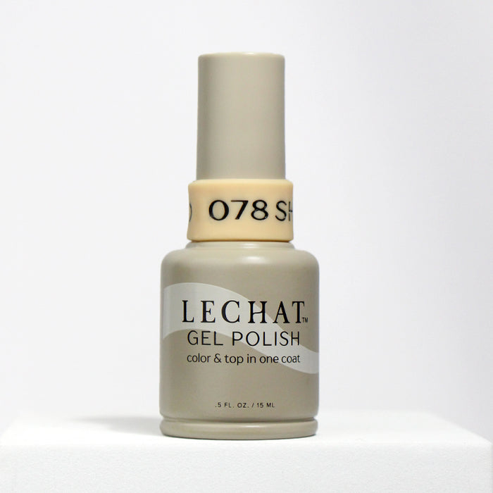 LeChat Color & Top Gel Polish - LG078 Shortbread