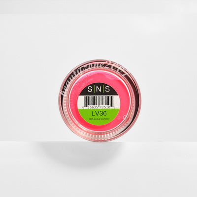 SNS Dip Powder LV36 Ooh La La Summ 1 oz SNS professional dipping powder image 2