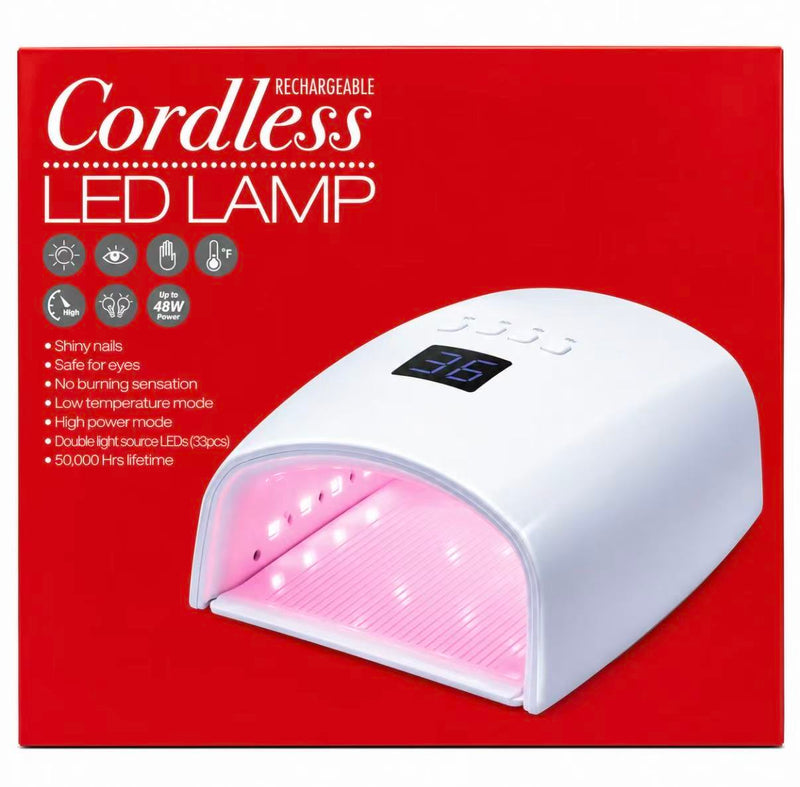 DND - Cordless Rechargeable - UV/LED Lamp 48w - White