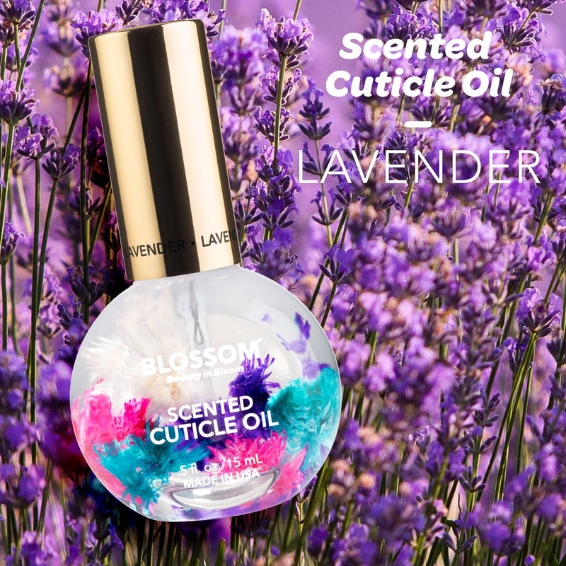 Blossom - Cuticle Oil - Lavender 0.5 oz (2 Pack)