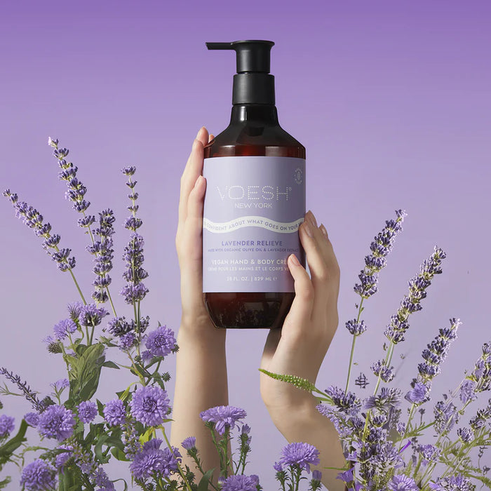 Voesh - Hand & Body Creme - Lavender Relieve 28 oz
