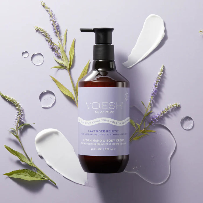 Voesh - Hand & Body Creme - Lavender Relieve 28 oz