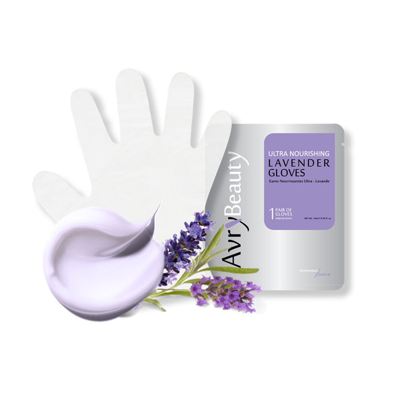 AvryBeauty - Moisturizing Gloves - Lavender (3 Pair)