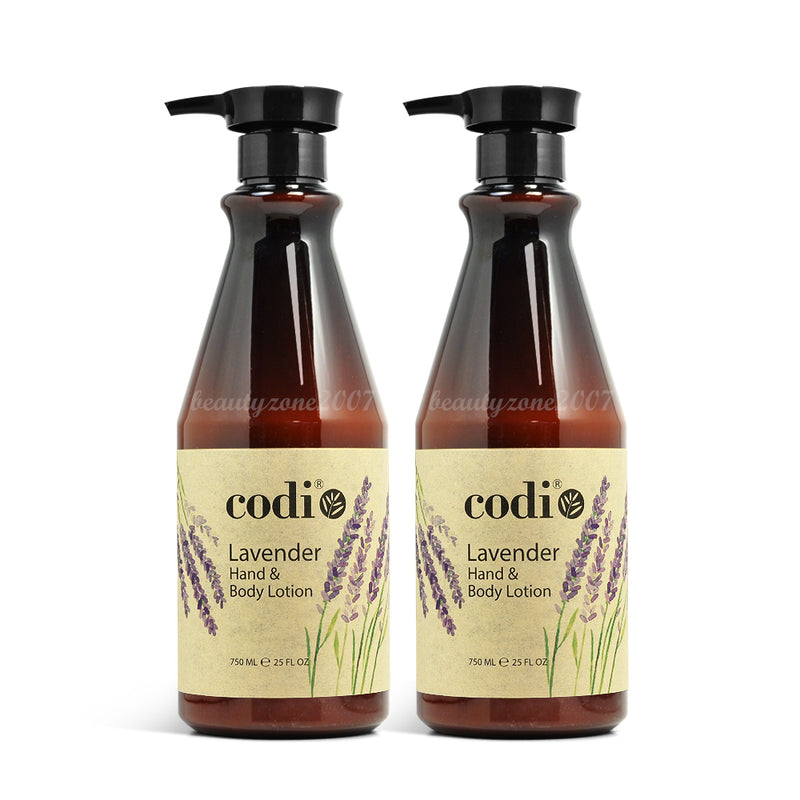 Codi - Hand & Body Lotion - Lavender 25 oz (2 Pack)