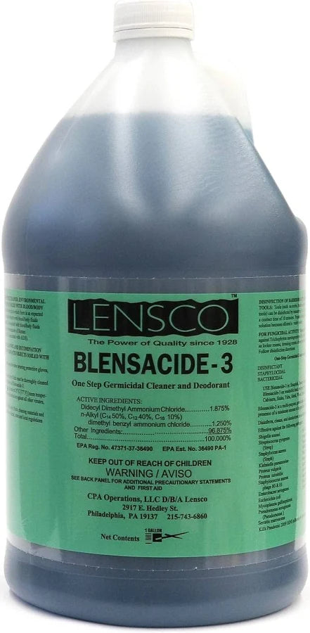 Lensco - Blensacide Germicidal Cleaner and Deodorant 128 oz / 1 Gallon