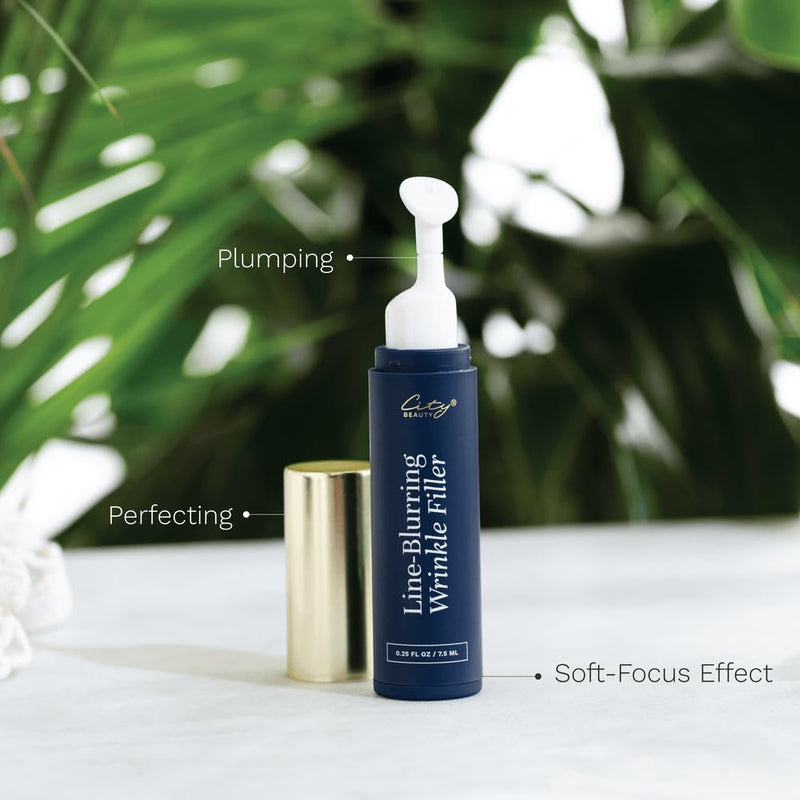 City Beauty - Line-Blurring Wrinkle Filler - for Face Spot Treatment 0.25oz