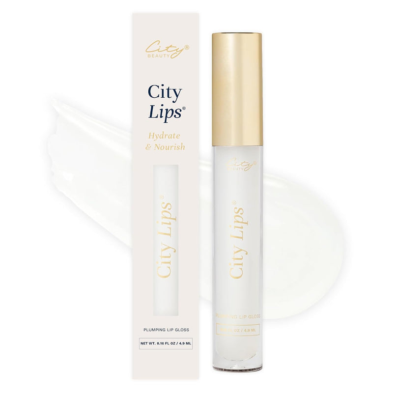City Beauty - Hyaluronic Acid - Lips Plumping - Lip Gloss - Clear