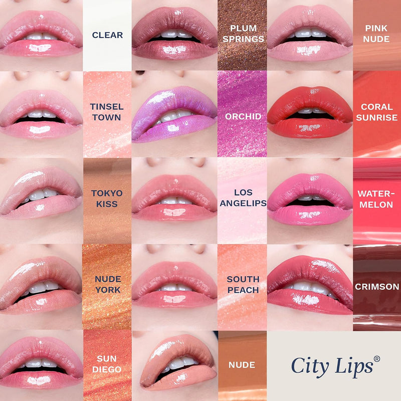 City Beauty - Hyaluronic Acid - Lips Plumping - Lip Gloss - Sun Diego