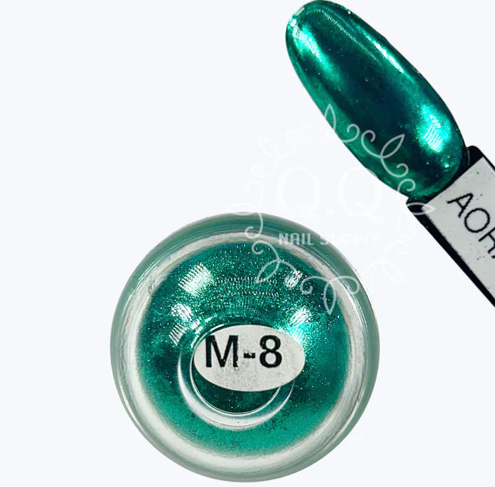 Aora Chrome Powder - Metal - M8 Teal