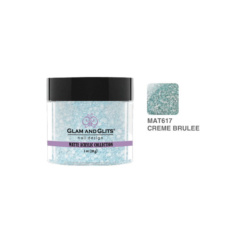 Glam & Glits - Polvo acrílico mate - 617 Crème brûlée 28 g