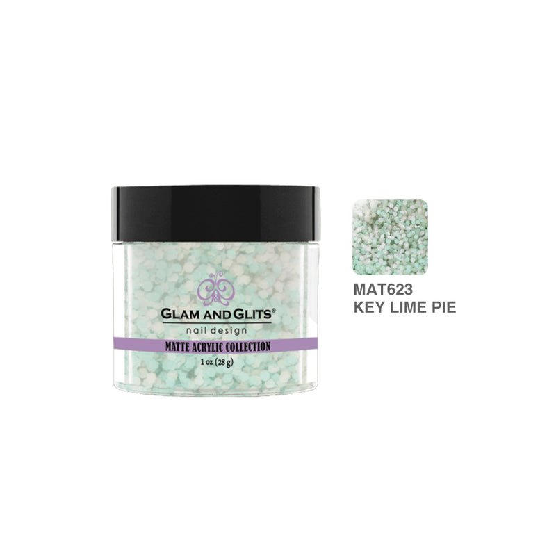 Glam & Glits - Matte Acrylic Powder - 623 KEY LIME PIE 1oz