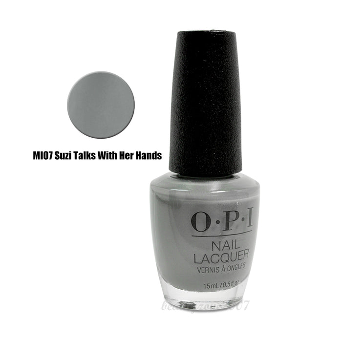 OPI Nail Lacquer MI07 Suzi Talks With Her Hands 0.5oz