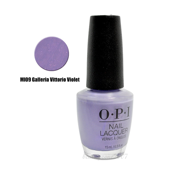 OPI Nail Lacquer MI09 Galleria Vittorio Violet 0.5oz