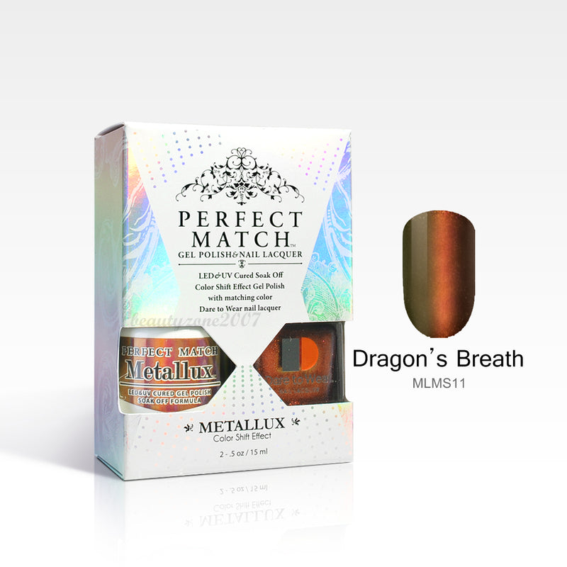 Combinación perfecta Metallux Duo - MLMS11 Aliento de Dragón 0.5 fl oz