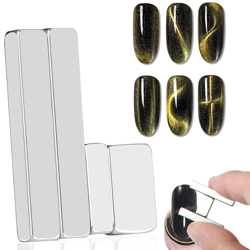 DND Cat Eye Gel Polish Mini Magnet Set 4 Pcs #4 – Nail Art Tool