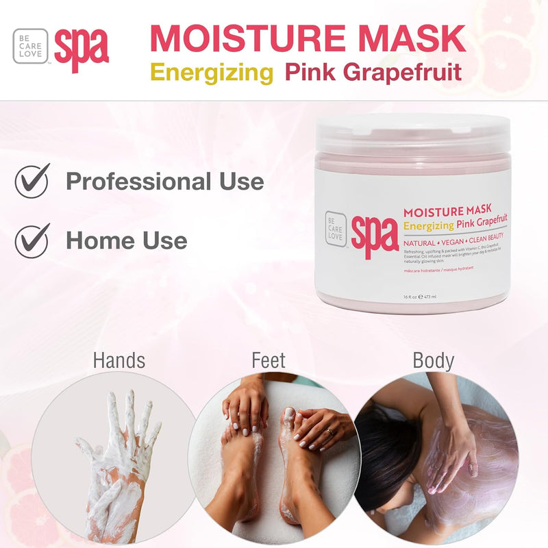 BCL SPA - Moisture Mask - Energizing Pink Grapefruit 128 oz