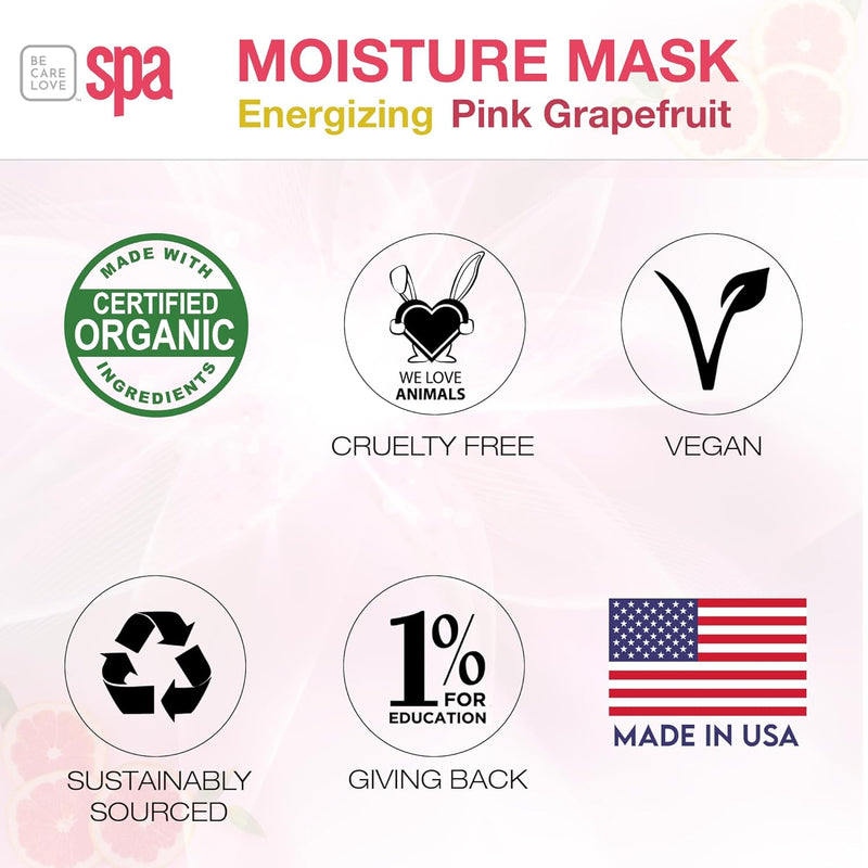 BCL SPA - Moisture Mask - Energizing Pink Grapefruit 128 oz