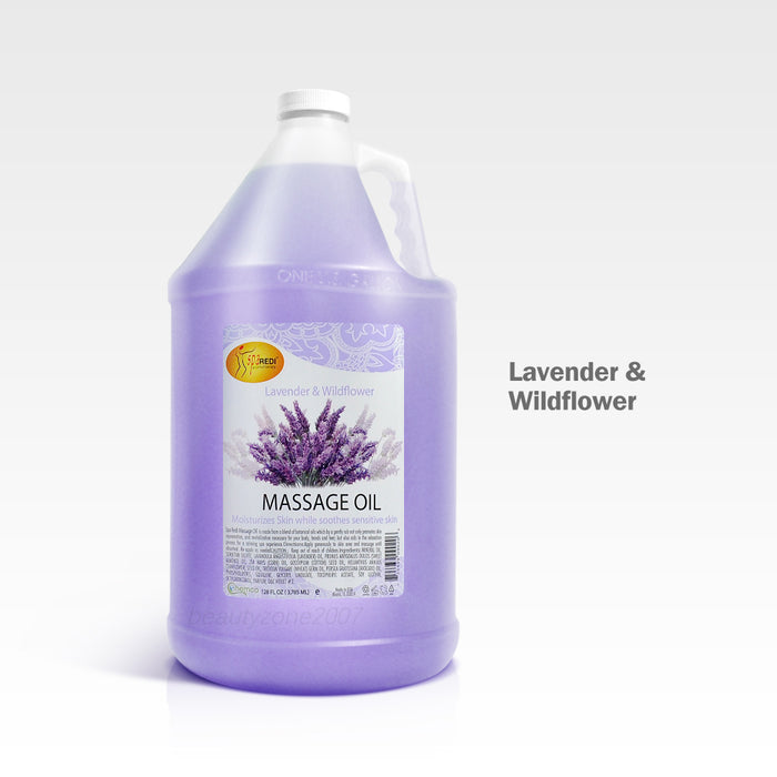 Spa Redi - Massage Oil - Lavender & Wildflower 128 oz